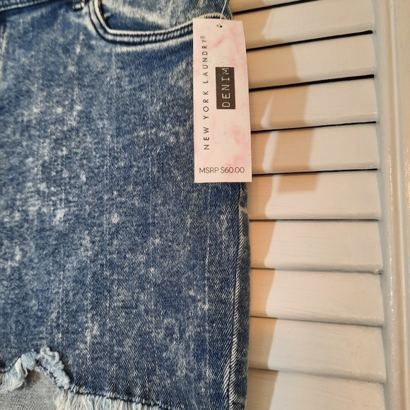 New York laundry distressed shorts sz 11 NWT *A1 - Picture 3 of 4